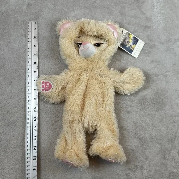 NEW Build a Bear Retired Beauty & the Beast Belle Bear Plush Unstuffed 2016 Tags - Picture 9 of 9